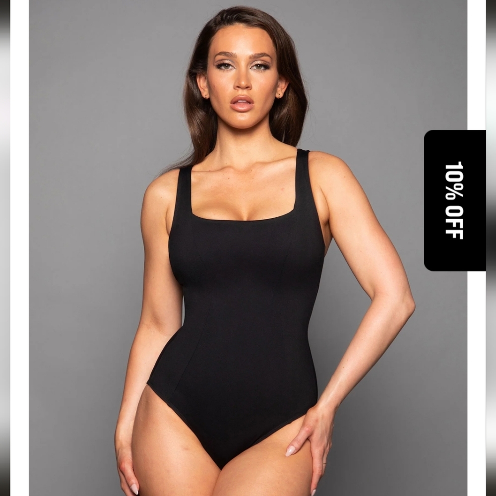 TA3 SWIM BLACK ONE PIECE BATHING SUIT. NWOT SIZE SHORT XS CURRENTLY OUT OF STOCK